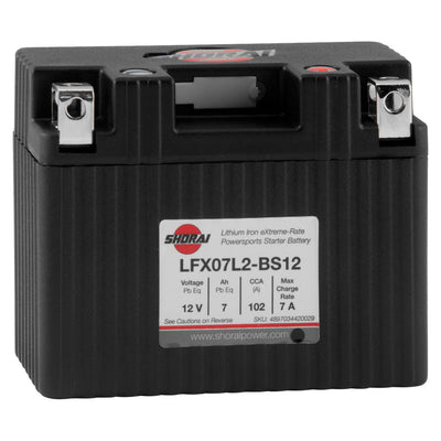 Shorai Lithium-Iron Battery LFX07L2-BS12#mpn_LFX07L2-BS12