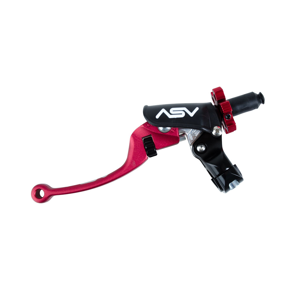 ASV C6 Series Pro Clutch Lever Red#mpn_CDC606PX-R