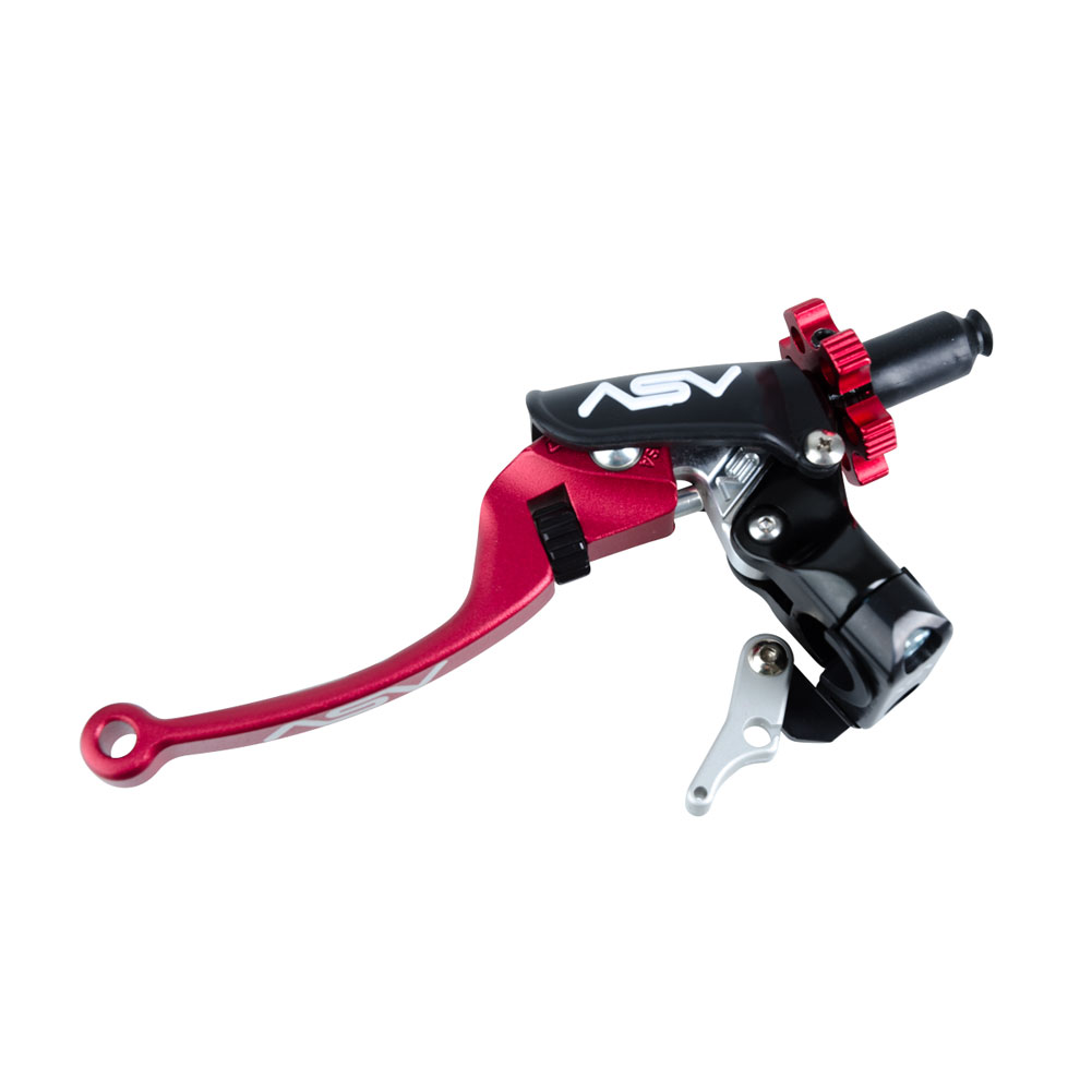 ASV C6 Series Pro Clutch Lever With Hot Start Red#mpn_CDC606PH-R