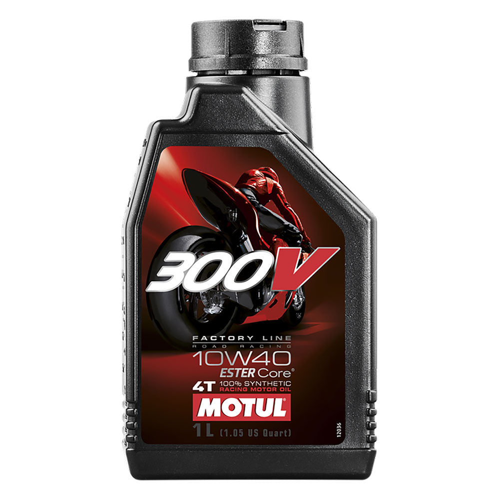 Motul 300V 4T Factory Line Full Synthetic Motor Oil 10W-40 1 Liter#mpn_104118