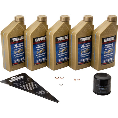 Yamalube Oil Change Kit 10W-40 For Yamaha Wolverine RMAX 2 1000 Limited Edition 2021-2023#mpn_1375930014001c-c6302a