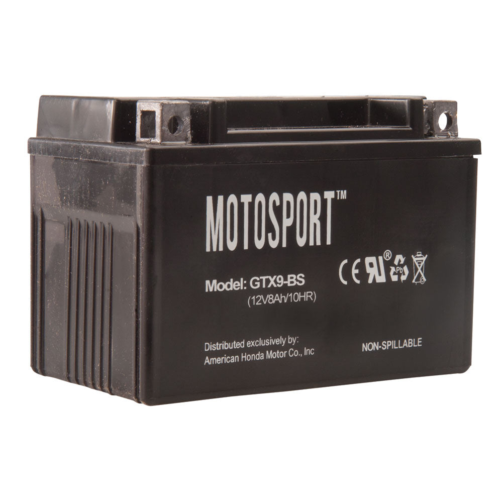 Motosport Maintenance-Free Battery with Acid GTX9BS#mpn_GTX9-BS