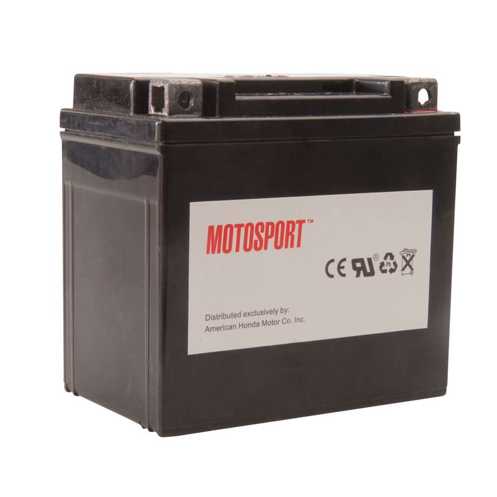 Motosport Maintenance-Free Battery with Acid GTX12BS #GTX12-BS