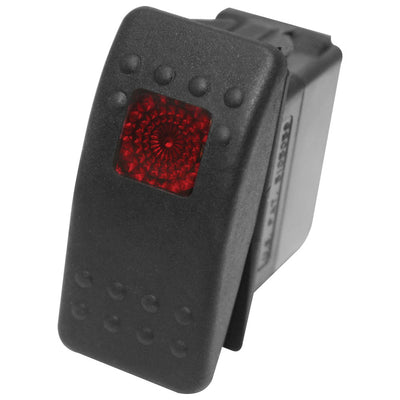 Dragonfire Racing On/Off Rocker Switch Red Light#mpn_04-0026