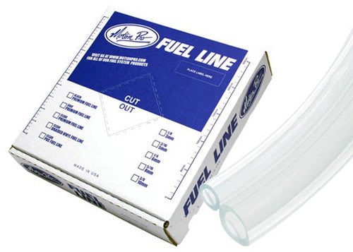 MP CLEAR PVC FUEL LINE, 1/4 IDX 25 FT#mpn_12-0002