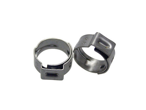 STEPLESS EAR CLAMP, 10.3 TO 12.8 MM, PK 10#mpn_12-0075