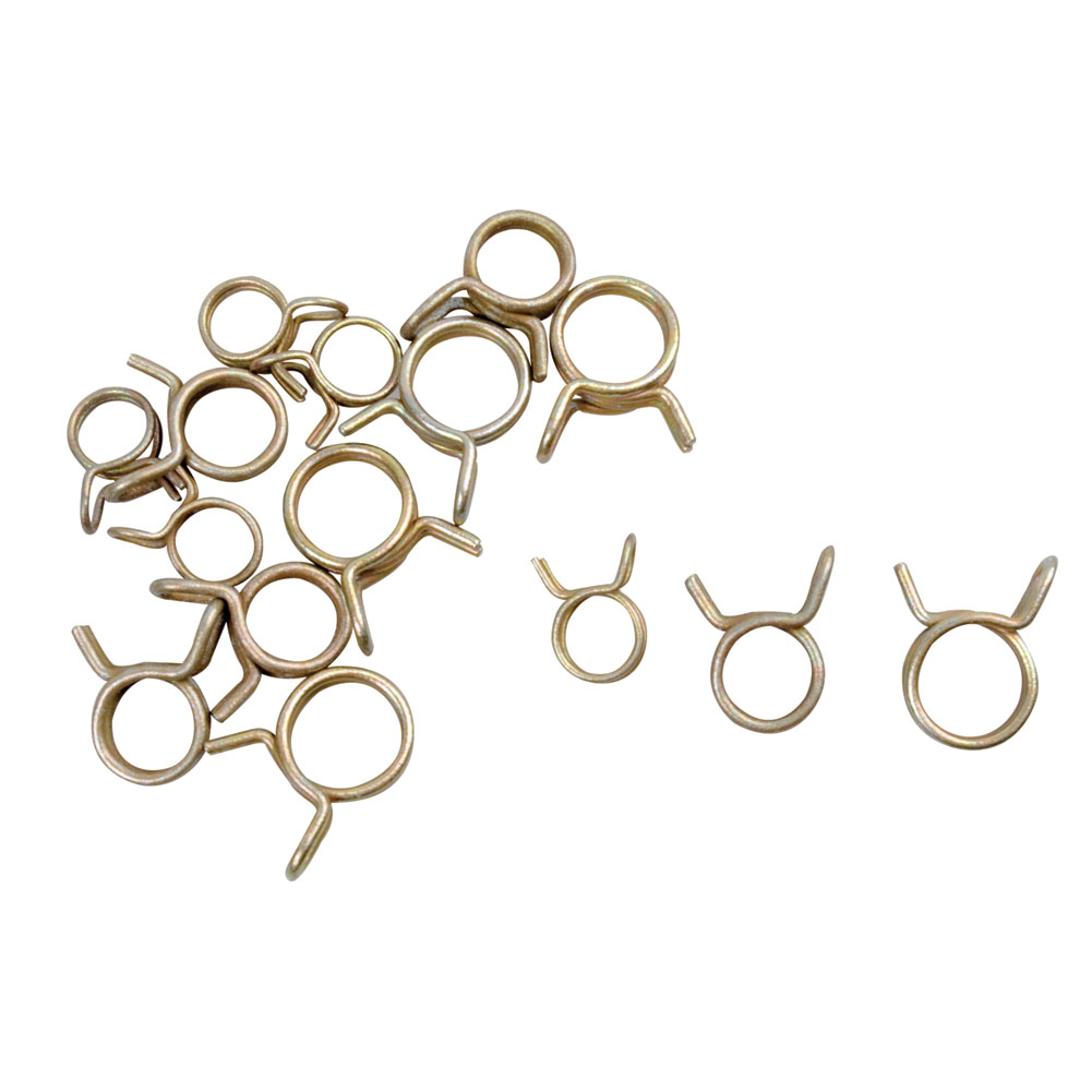 Helix Racing Products Double-Wire Hose Clamps 15 Piece Assortment#mpn_111-1511