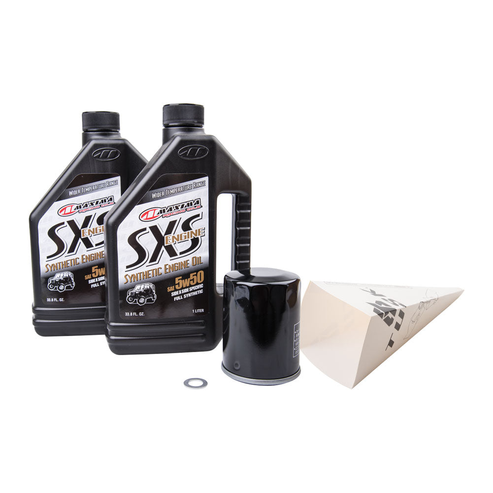 Tusk 4-Stroke Oil Change Kit Maxima SXS Synthetic 5W-50 For POLARIS RANGER 570 CREW-6 Full Size 2015-2023#mpn_152986005898c9-1a16fb