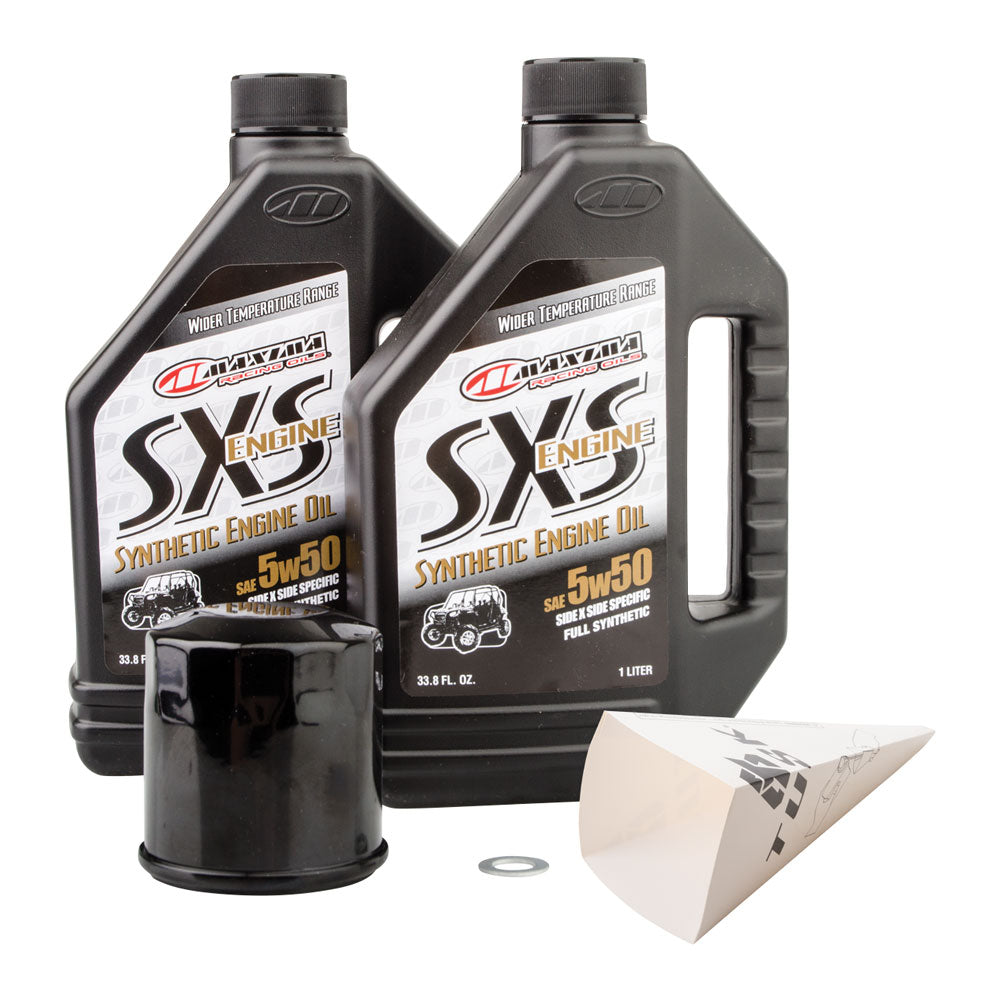 Tusk 4-Stroke Oil Change Kit Maxima SXS Synthetic 5W-50 For POLARIS Sportsman 850 Touring EPS 2010-2011,2014-2015#mpn_1529860064e708-6b9586