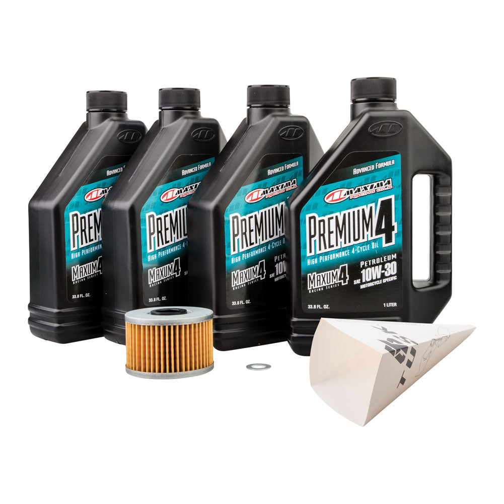 Tusk 4-Stroke Oil Change Kit Maxima Premium 10W-30 For HONDA Rancher 420 AT 4x4 IRS 2009-2014#mpn_152986008848b6-3de50d