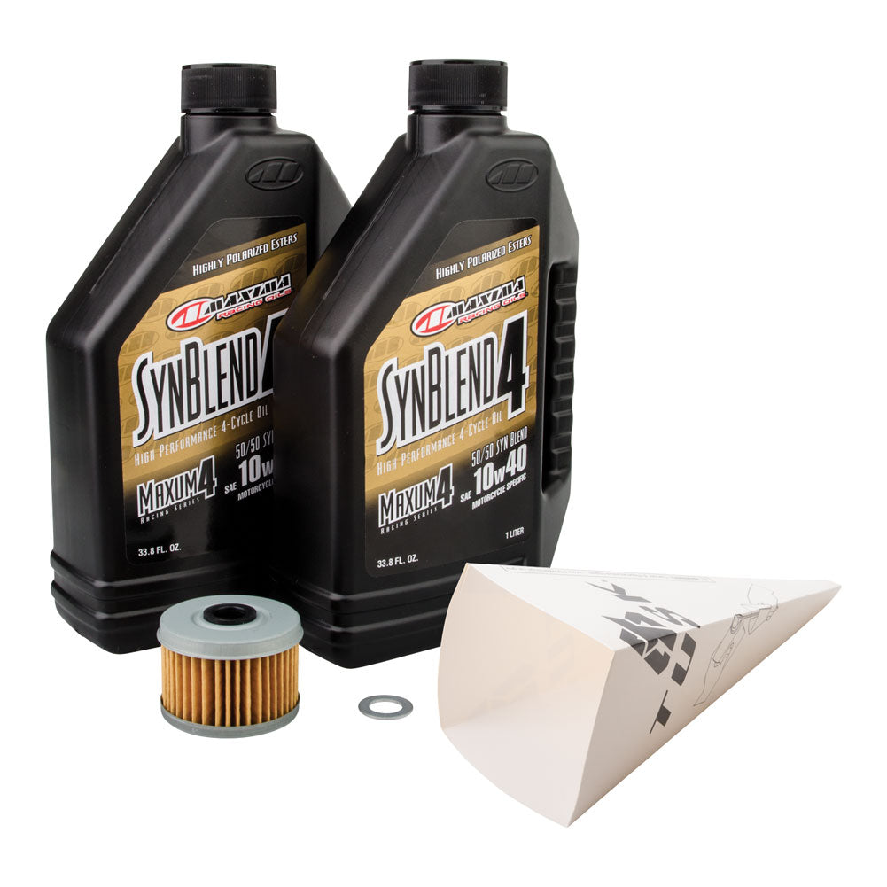 Tusk 4-Stroke Oil Change Kit Maxima Synthetic Blend 10W-40 For HONDA TRX 400EX 1999-2008#mpn_152986009482b9-0f0c62