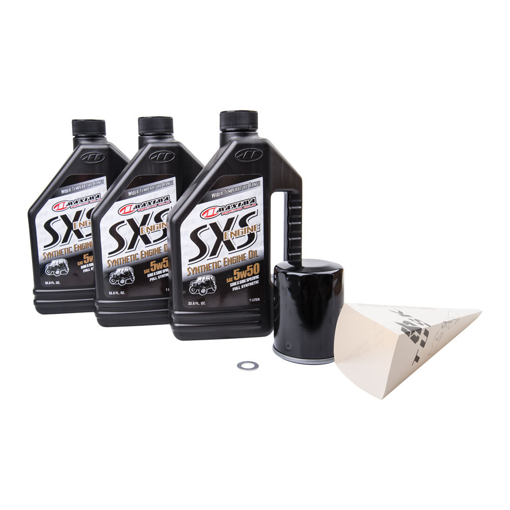 Tusk 4-Stroke Oil Change Kit Maxima SXS Synthetic 5W-50 For POLARIS RZR Pro XP 4 Ultimate 2020-2023#mpn_152986022002f3-ebf202