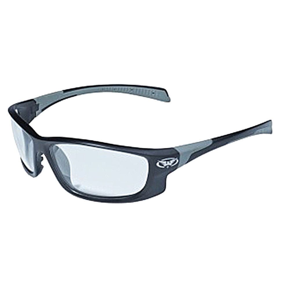 Global Vision Hercules 5 Sunglasses Matte Black Frame/Clear Lens#mpn_HERCULES 5 CL