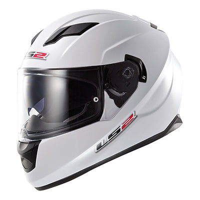 LS2 Stream Motorcycle Helmet Medium White#mpn_328-1023