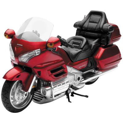 New Ray Die-Cast 2010 Honda Goldwing Motorcycle Toy Replica 1:12 Scale Burgundy #57253A