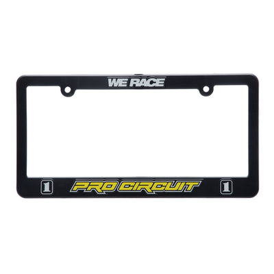 Pro Circuit License Plate Frame Black#mpn_55127