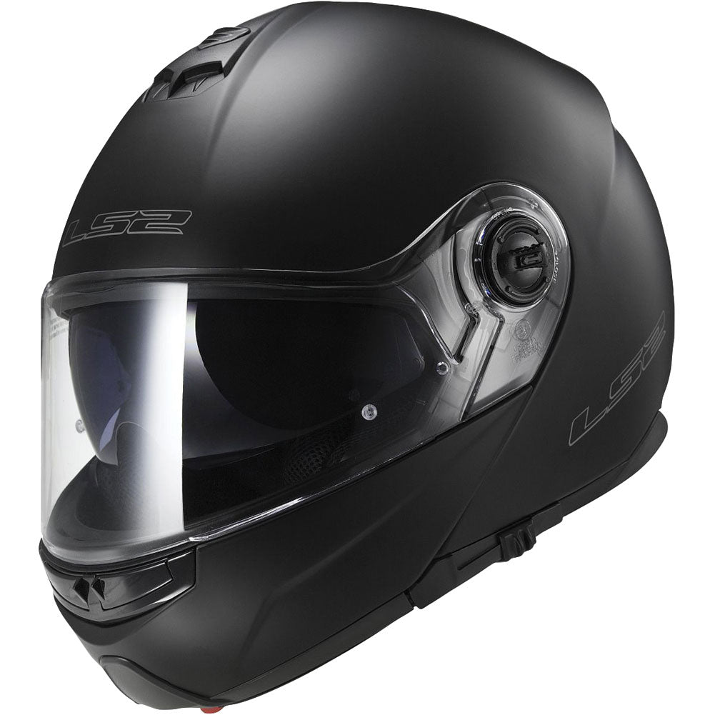 LS2 Strobe Modular Motorcycle Helmet Medium Matte Black#mpn_325-1013