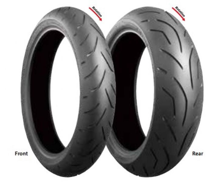 BRIDGESTONE - BATTLAX HYPRSPRTS20R W 190/55ZR17M/C-(75W) TIRE #7134
