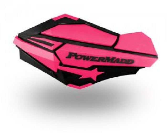 Powermadd 34420 Sentinel Handguards - Black/Pink #34420