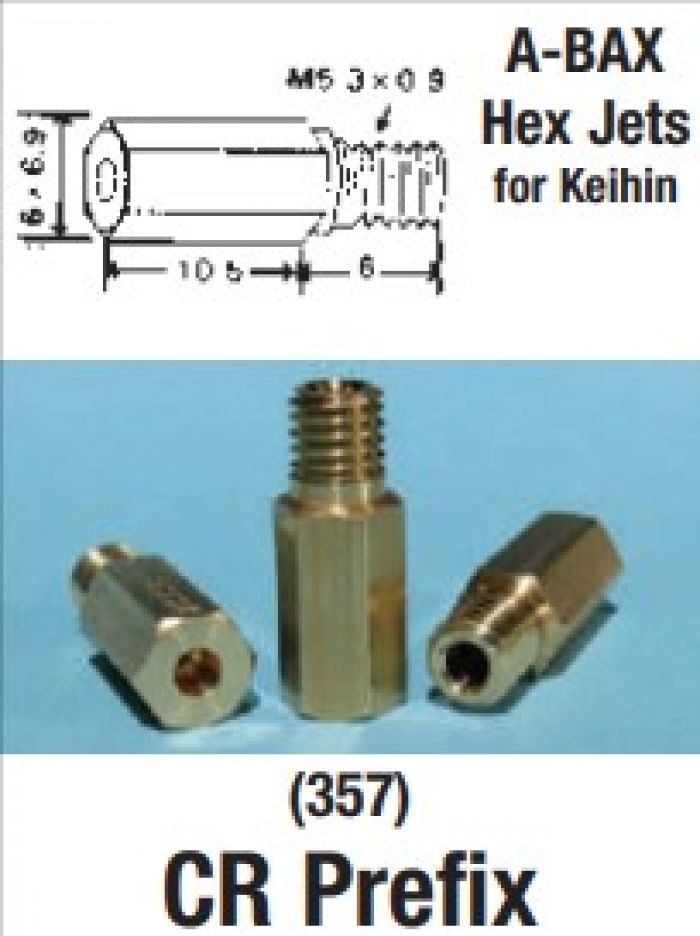 KEIHIN HEX JETS PKTS OF 4#mpn_CR222-4