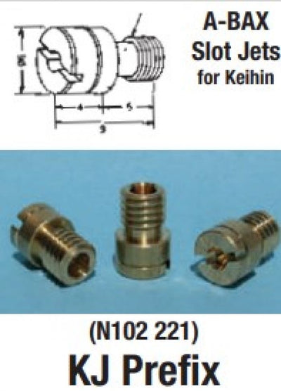KEIHIN SLOT JETS PKTS OF 4#mpn_KJ135-4