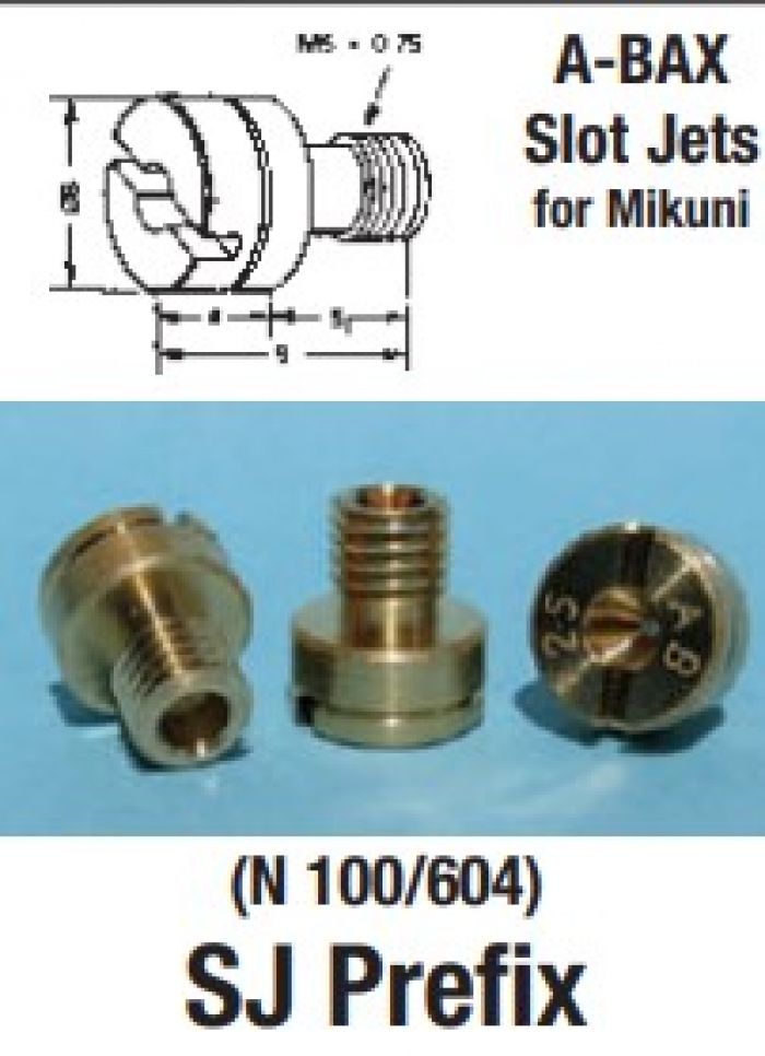 MIKUNI SLOT JETS PKT OF 4#mpn_SJ95-4