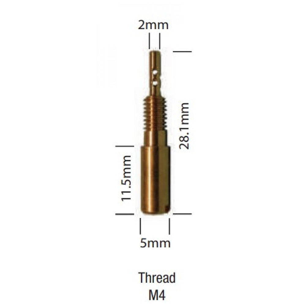MIKUNI PILOT JETS PKTS OF 4#mpn_28/486-25
