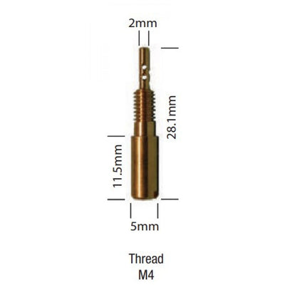 MIKUNI PILOT JETS PKTS OF 4#mpn_28/486-25