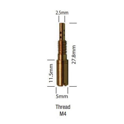 MIKUNI PILOT JETS PKTS OF 4#mpn_224-17.5