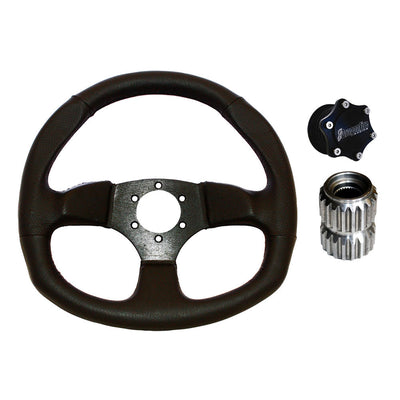 Dragonfire Racing Vinyl D Quick-Release Steering Wheel Kit #1718010003