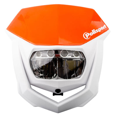 Polisport Halo LED Headlight KTM Orange/White#mpn_8667100004