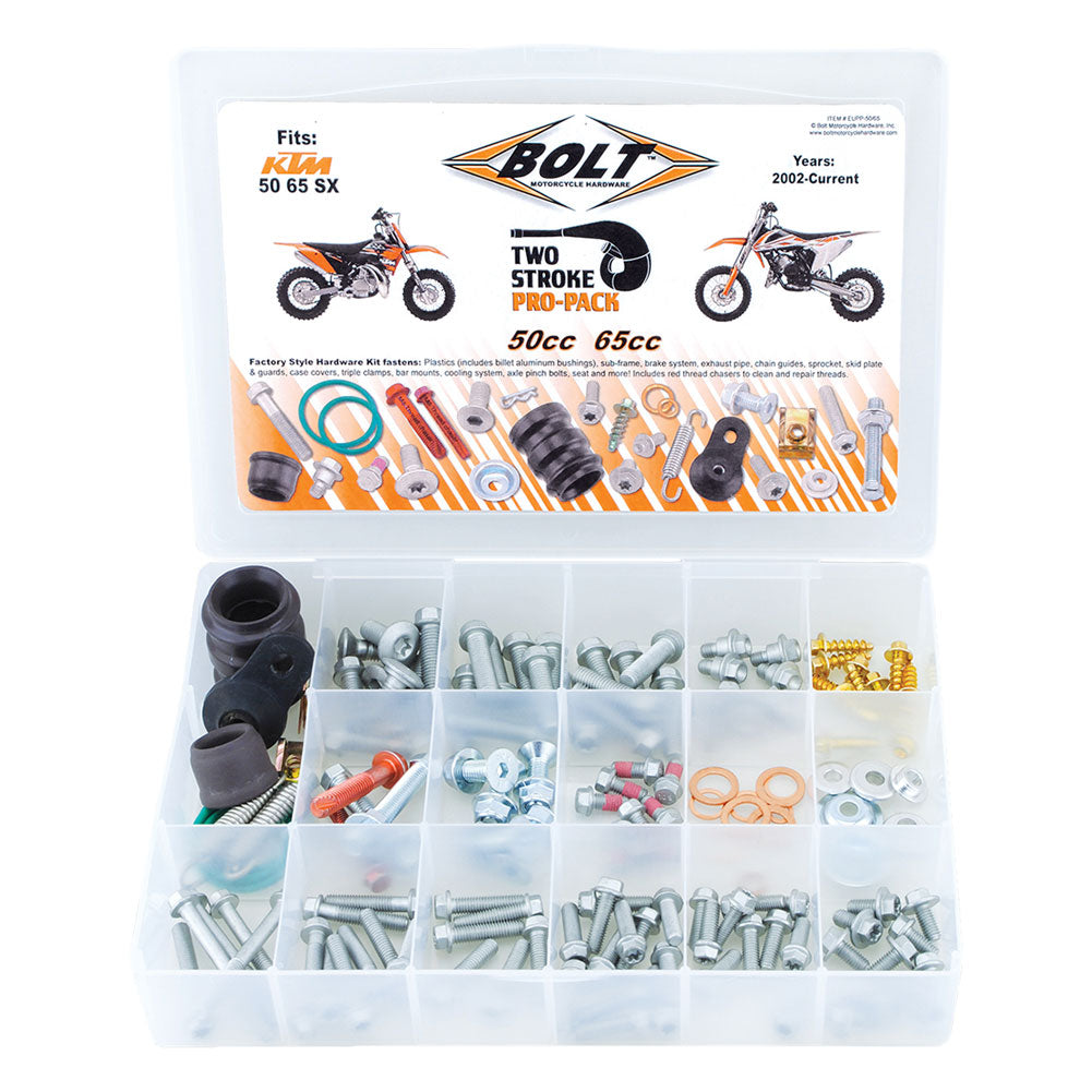 Bolt Euro Style Two Stroke Pro Pack Kit #EUPP-50/65