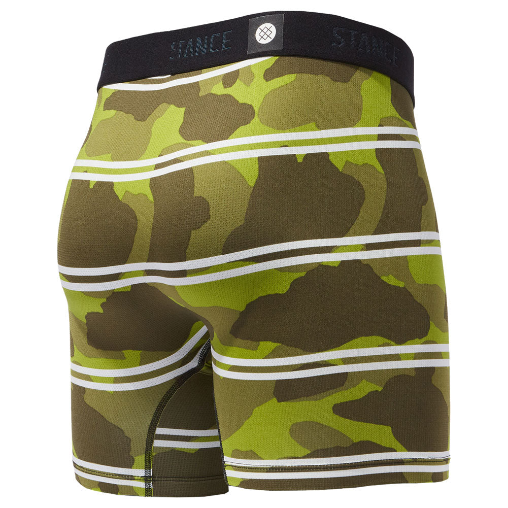 Stance The Wholester Combed Cotton Boxer Briefs 28"-30" Abrams#mpn_M904B22ABR-GRN-S