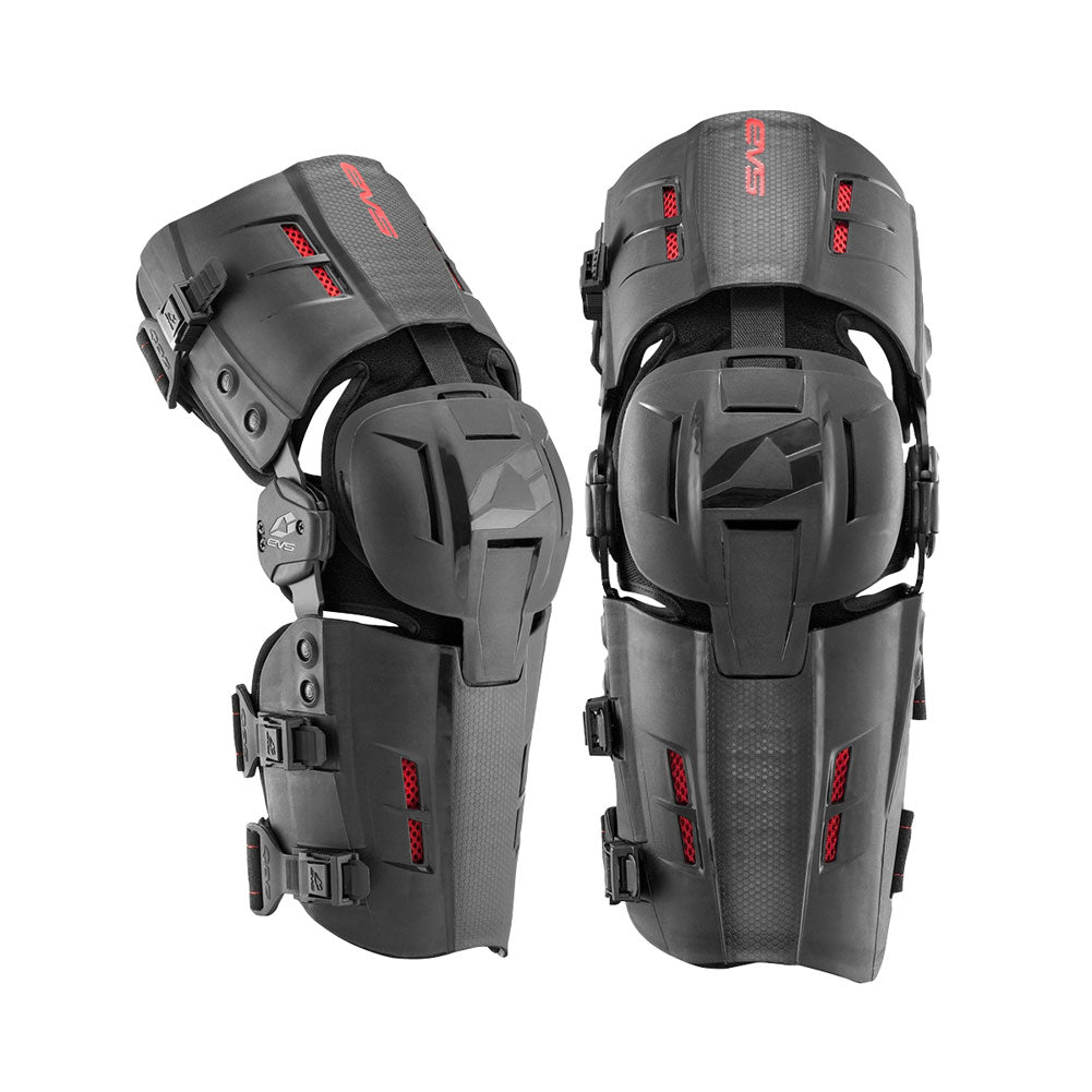 EVS RS9 Knee Brace Pair X-Large Black#mpn_RS9-BK-XP