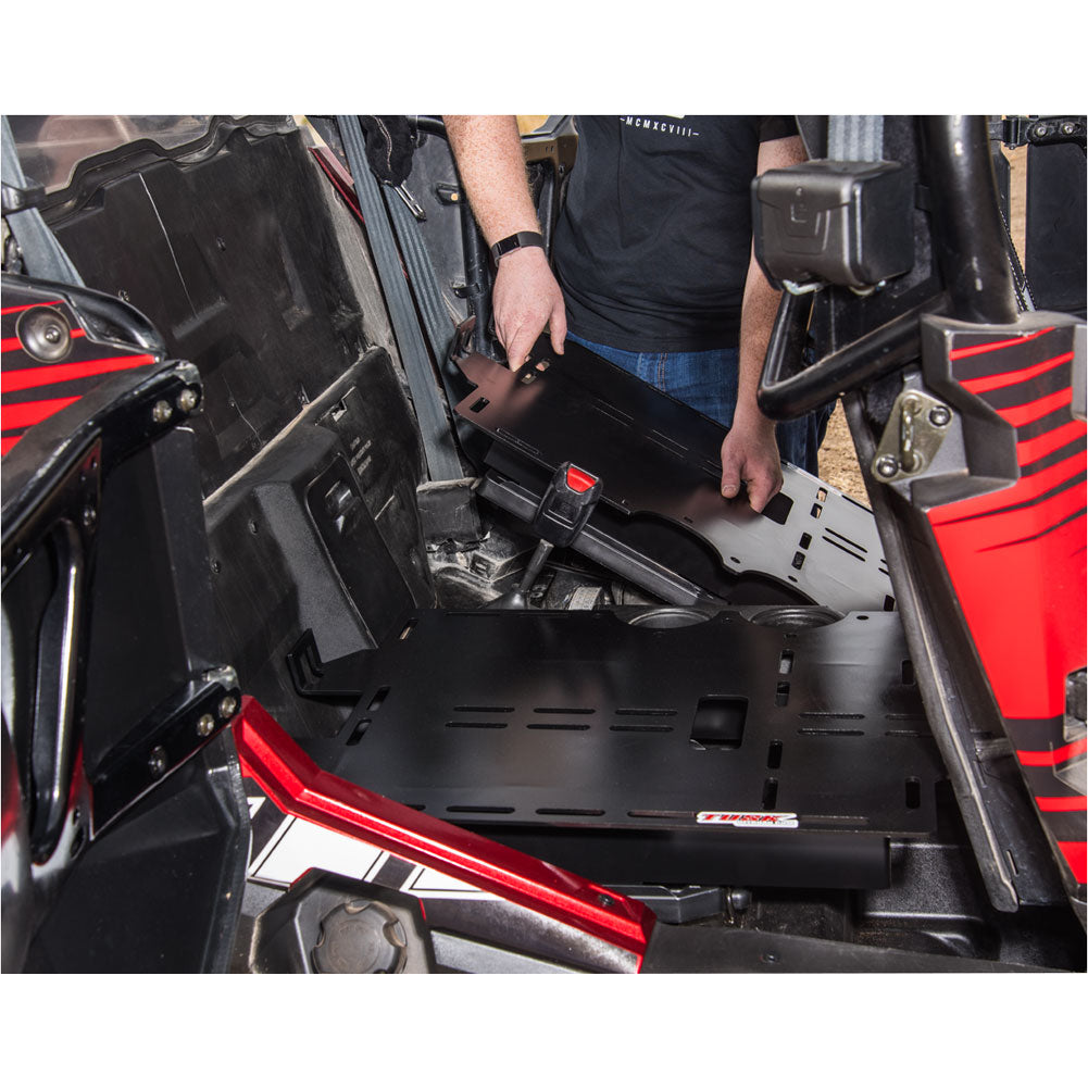Tusk Seat Cargo Rack Kit Driver Side Rear with Seat Base#mpn_1844700003