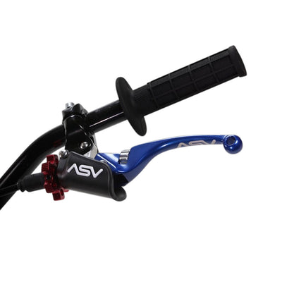 ASV F4 Series Pro Model Clutch Lever With Hot Start Blue#mpn_CDF406PH-B