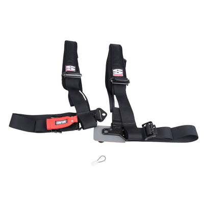 Simpson Performance Products D3 Bolt-In Safety Harness with Pads 3" Driver Side Black#mpn_1871740010