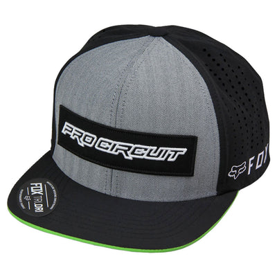 Pro Circuit Tech Snapback Hat Black/Grey #23382-014