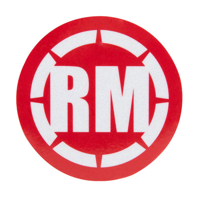 Rocky Mountain ATV/MC Icon Reflective Decal 3" Red#mpn_190-797-0001