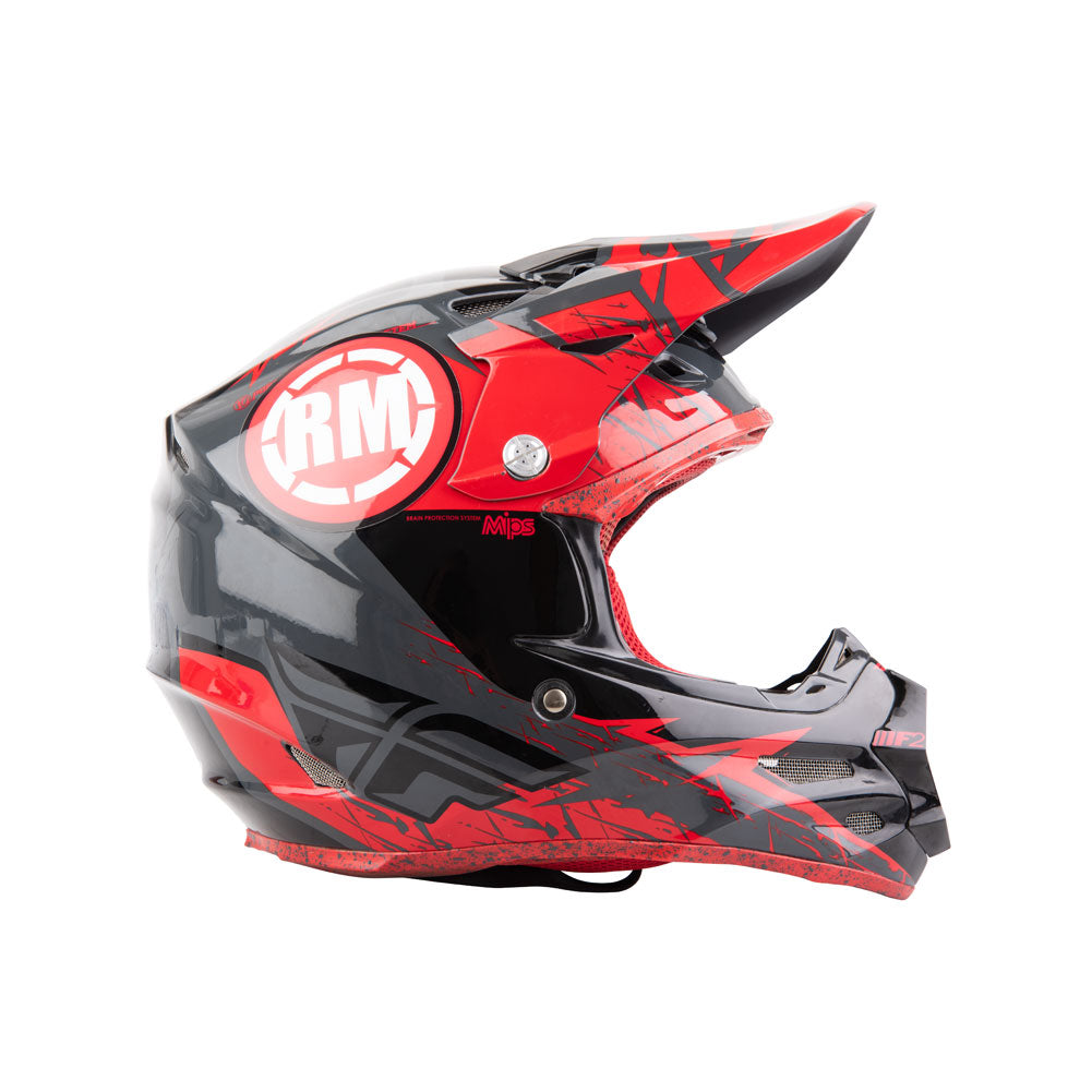 Rocky Mountain ATV/MC Helmet Decals Red#mpn_191-126-0002
