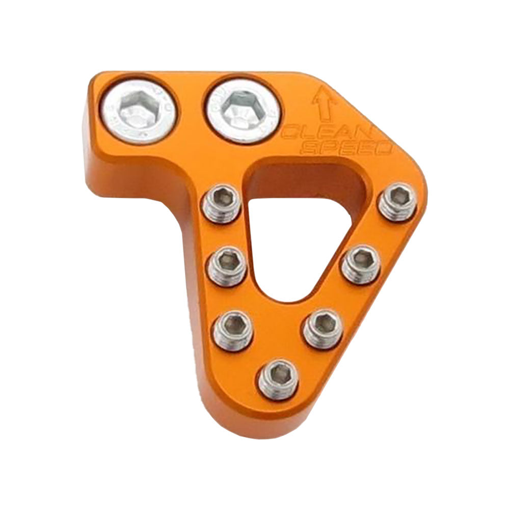 Clean Speed Far Brake Pedal Pad Orange#mpn_1017-0037