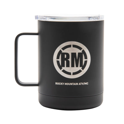 Rocky Mountain ATV/MC Insulated Mug Black/Silver#mpn_194-021-0001