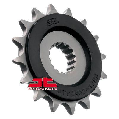 JT Rubber Cushioned Front Sprocket 16 Tooth/520 Pitch#mpn_JTF1902.16RB