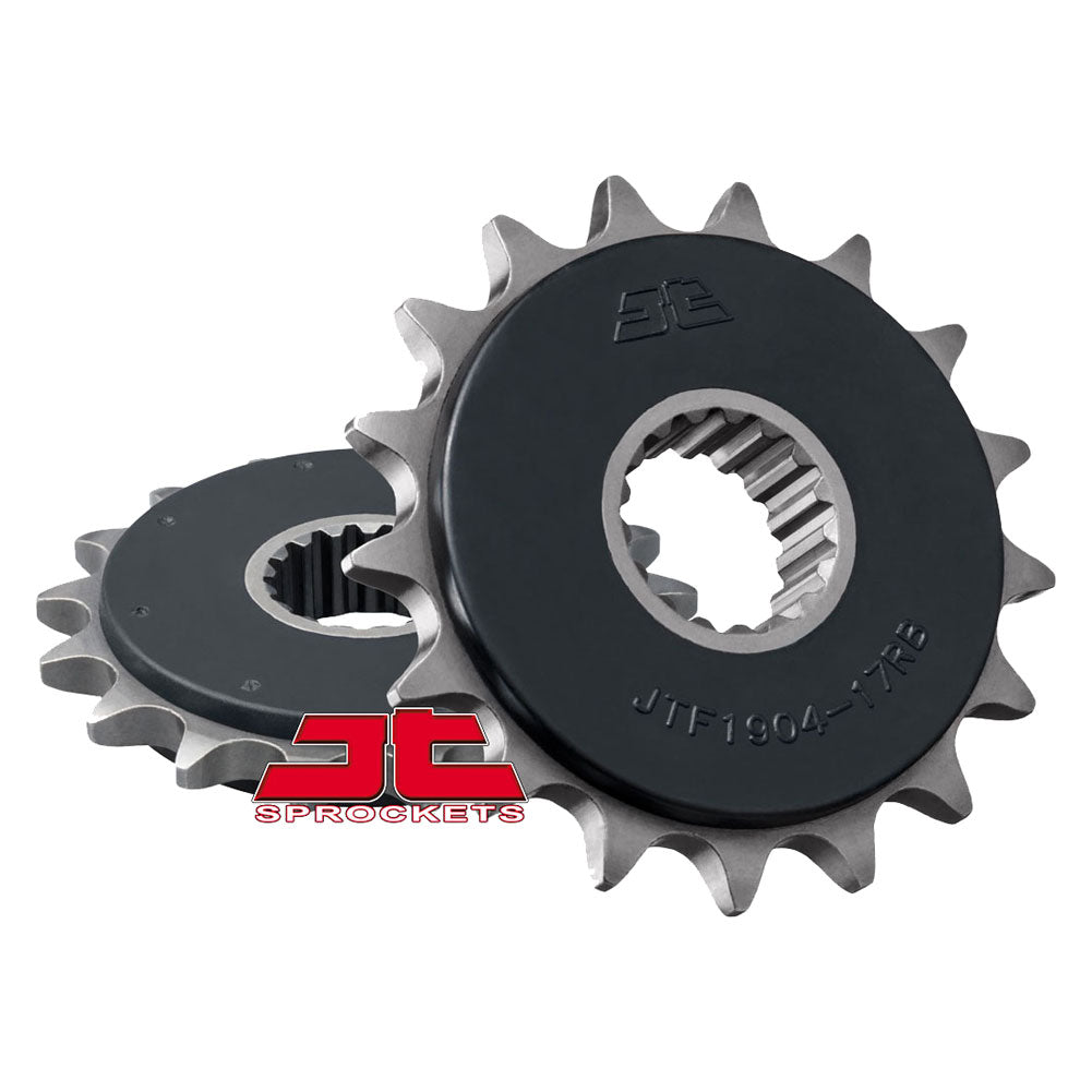 JT Rubber Cushioned Front Sprocket 17 Tooth/525 Pitch#mpn_JTF1904.17RB