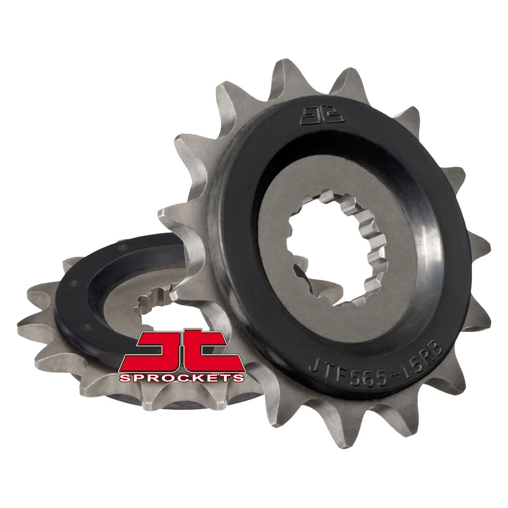 JT Rubber Cushioned Front Sprocket 15 Tooth/520 Pitch#mpn_JTF565.15RB
