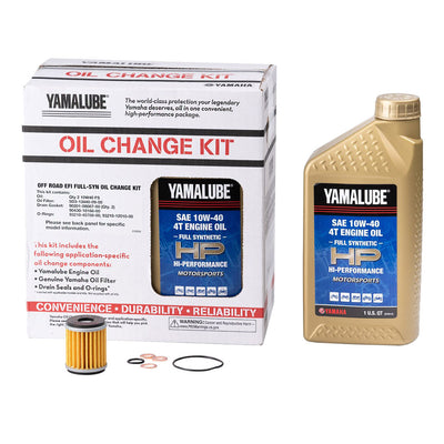 Yamalube Synthetic Oil Change Kit 10W-40 For Yamaha YZ250FX 2015-2023#mpn_2000630001e673-68b9c5