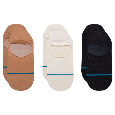Stance Women's Super Invisible Socks - 3 Pack Size 5-7.5 Muted#mpn_W145D21MUT-MUL-S
