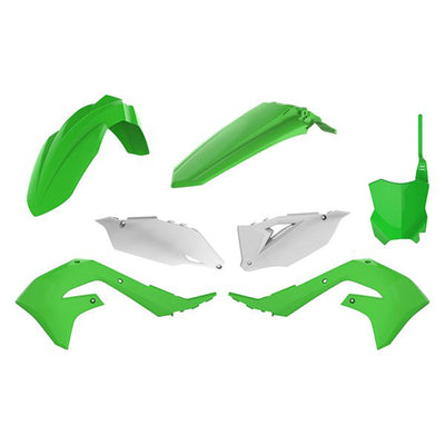 POLISPORT  MX COMPLETE KIT KAWASAKI, Factory COLOR#mpn_90816