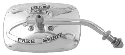 Emgo 20-31704A Ride Free Right Mirror #20-31704A