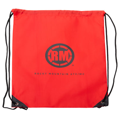Rocky Mountain ATV/MC Drawstring Bag Red#mpn_202-610-0001